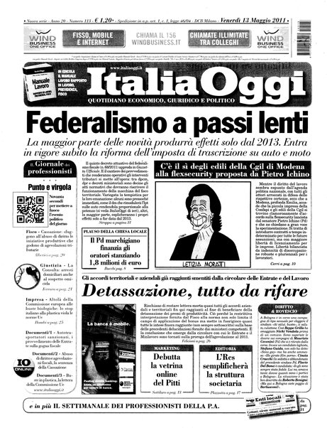 Italia oggi : quotidiano di economia finanza e politica